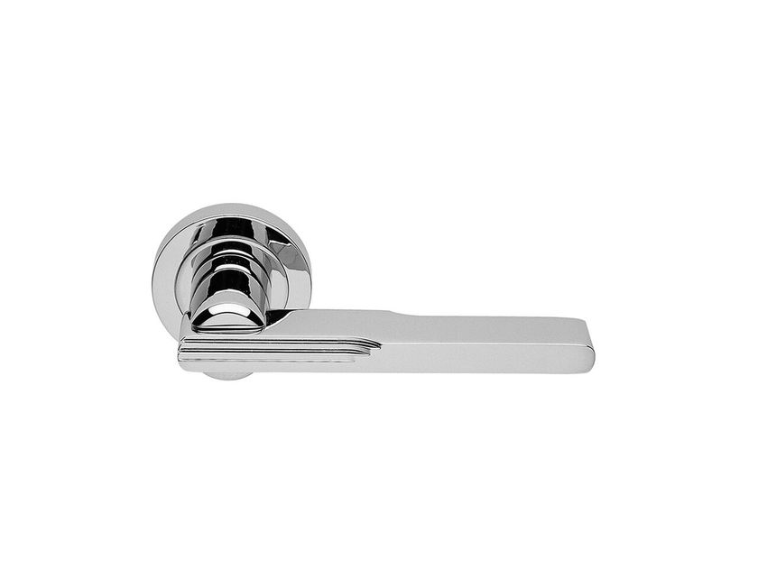 Manija De Puerta Negro Brillante De Latón - Estilo Clásico, Ideal Para Baños Y Puertas Interiores