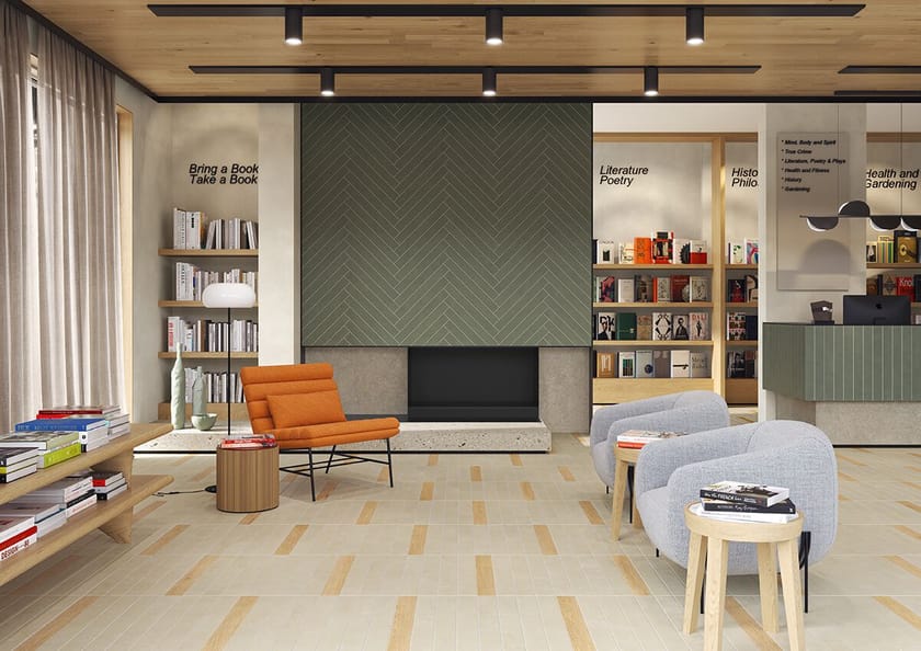 LONGARINE BRIO by Marca Corona - Pavimento/rivestimento in gres porcellanato - 12