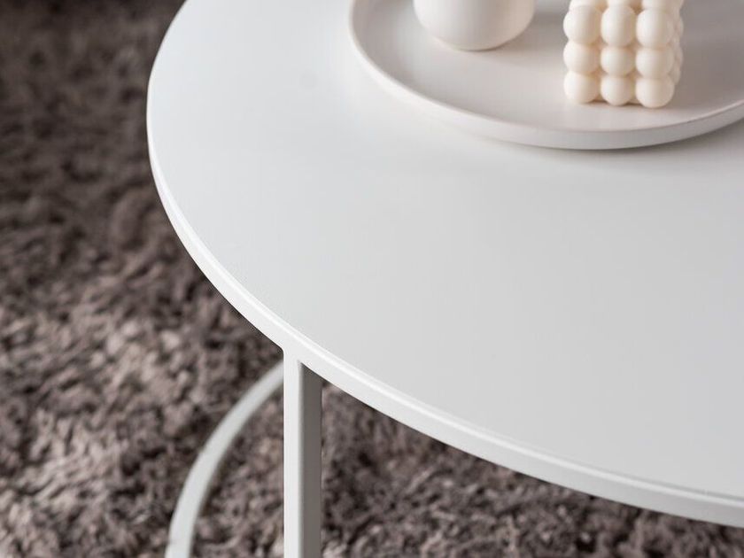 Salotto Cappuccino Balcone Poltrone Tavolino Esterno Resina con Cuscini