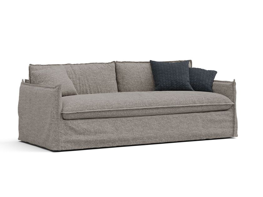 CLARKE CROSS Fabric sofa bed with removable cover By Milano Bedding