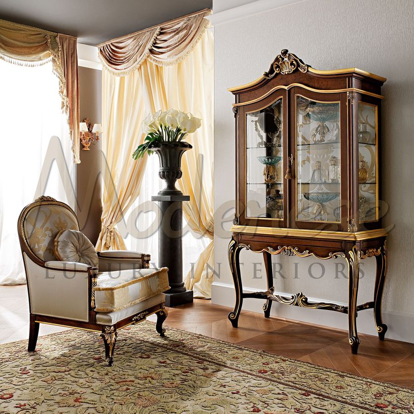12420 Upholstered fabric armchair with armrests By Modenese Luxury ...