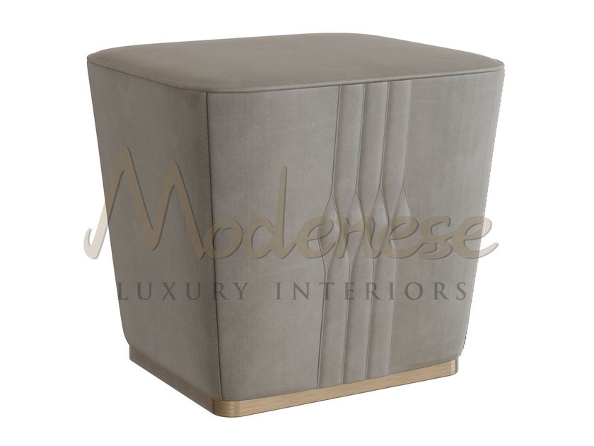 DIAMOND EDGE Pouf By Modenese Luxury Interiors