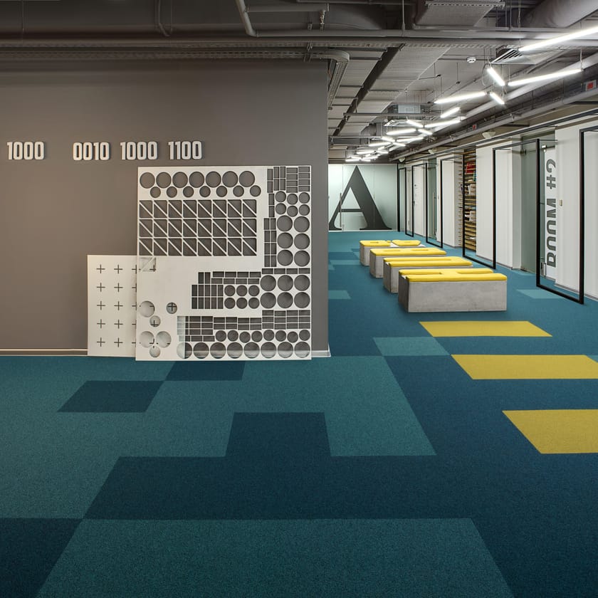 MILLENNIUM NXTGEN by Modulyss - Moquette in ECONYL® a quadrotte - 3