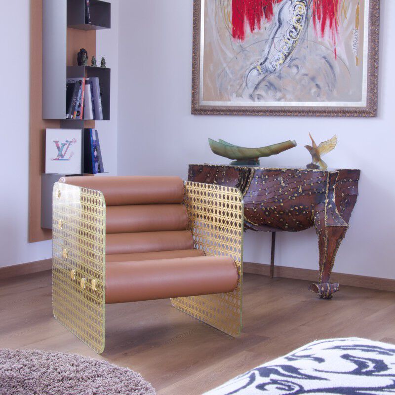 MW02 CANNAGE GOLD Poltrona By Mojow