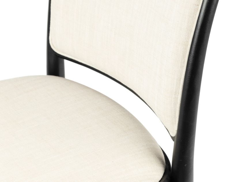 811 Upholstered wooden chair By TON | design Josef Frank