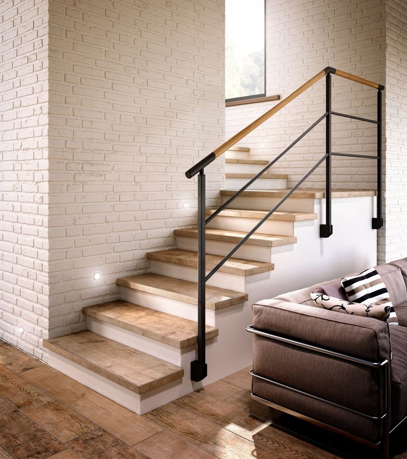 Porcelain stoneware wall/floor tiles with wood effect NATURE BISQUE