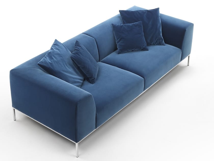 NEW YORK Velvet sofa By Marelli