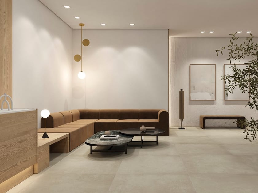 NEXT GREIGE by ARIOSTEA - Pavimento/rivestimento in gres porcellanato per interni ed esterni effetto cemento - 3