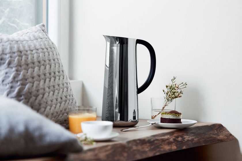 Alessi Nomu NF04 Thermos A Doppia Parete – Acciaio Inox 18/10 – Design Naoto Fukasawa – 27 Cl