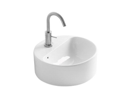NORMAL Countertop ceramic handrinse basin round By Axa | design Romano ...