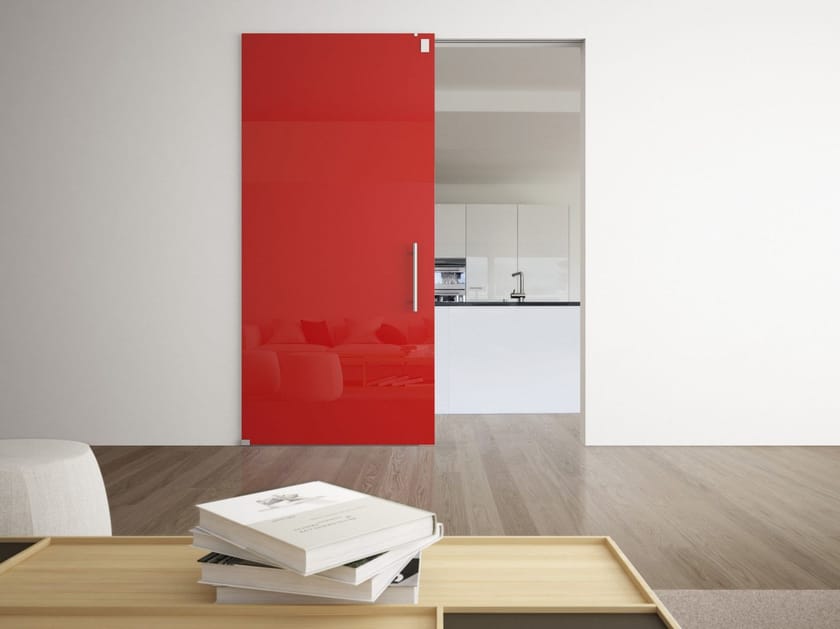Glass sliding door NULL SONG By FOA