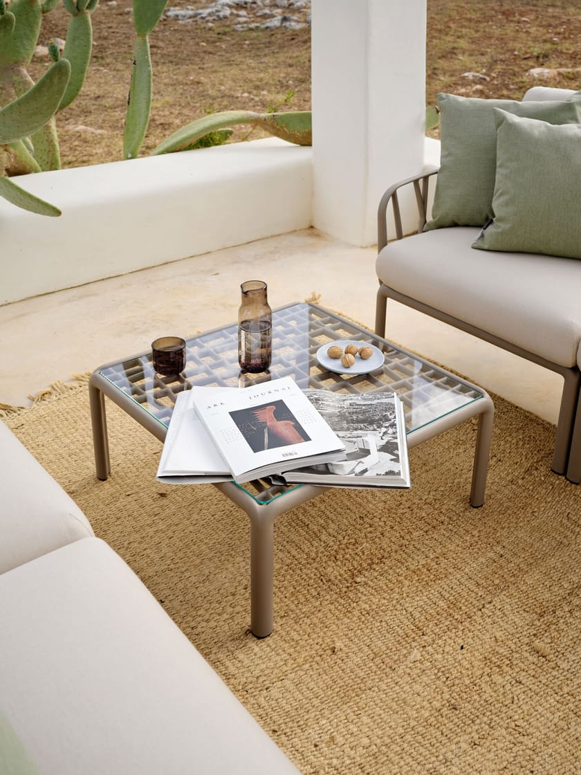 KOMODO ELEMENTO ANGOLO by Nardi - Elemento per divano modulare da giardino in polipropilene/tessuto - 4