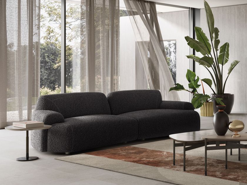 BUDDIE Fabric sofa By Natuzzi Italia | design Mauro Lipparini