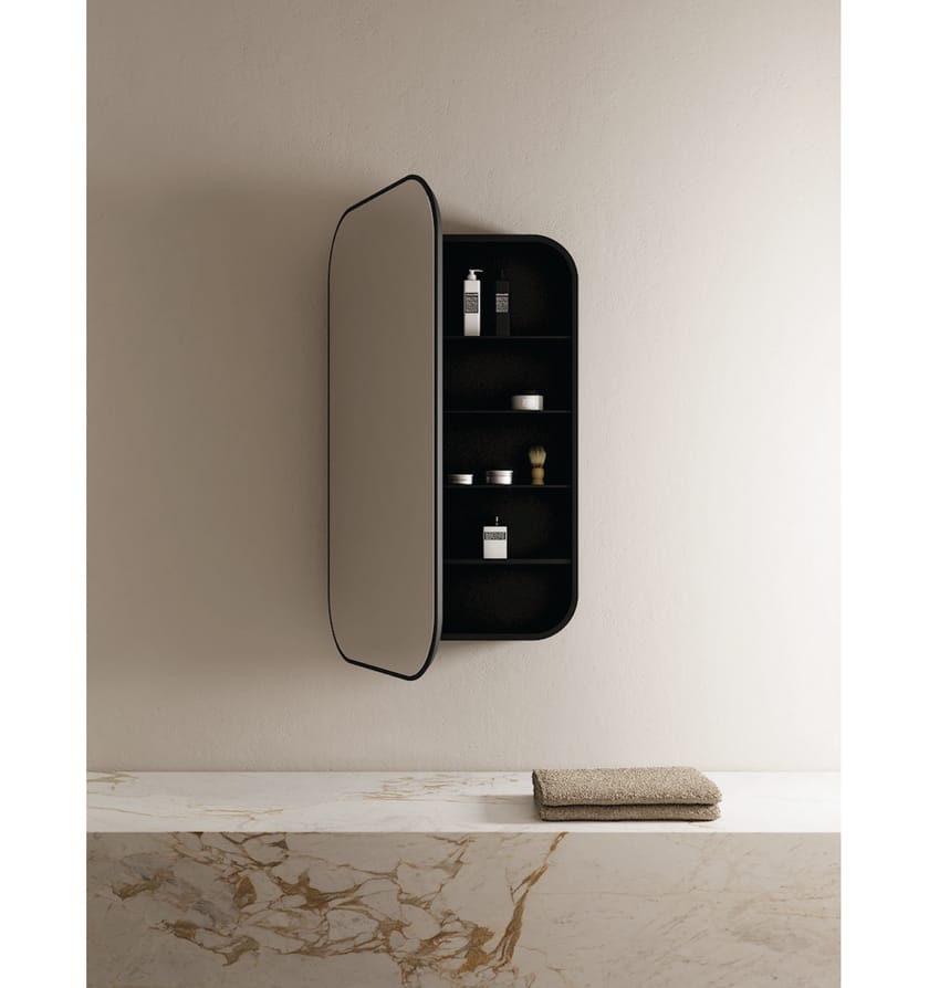 TRAMA by Nic - Specchio bagno rettangolare da parete - 2