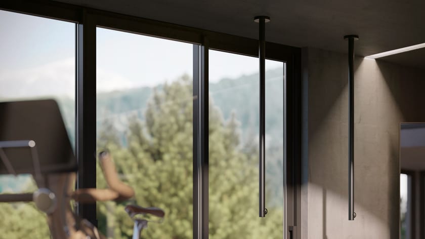 SOLE by Nobili - Miscelatore per lavabo da soffitto monocomando - 6