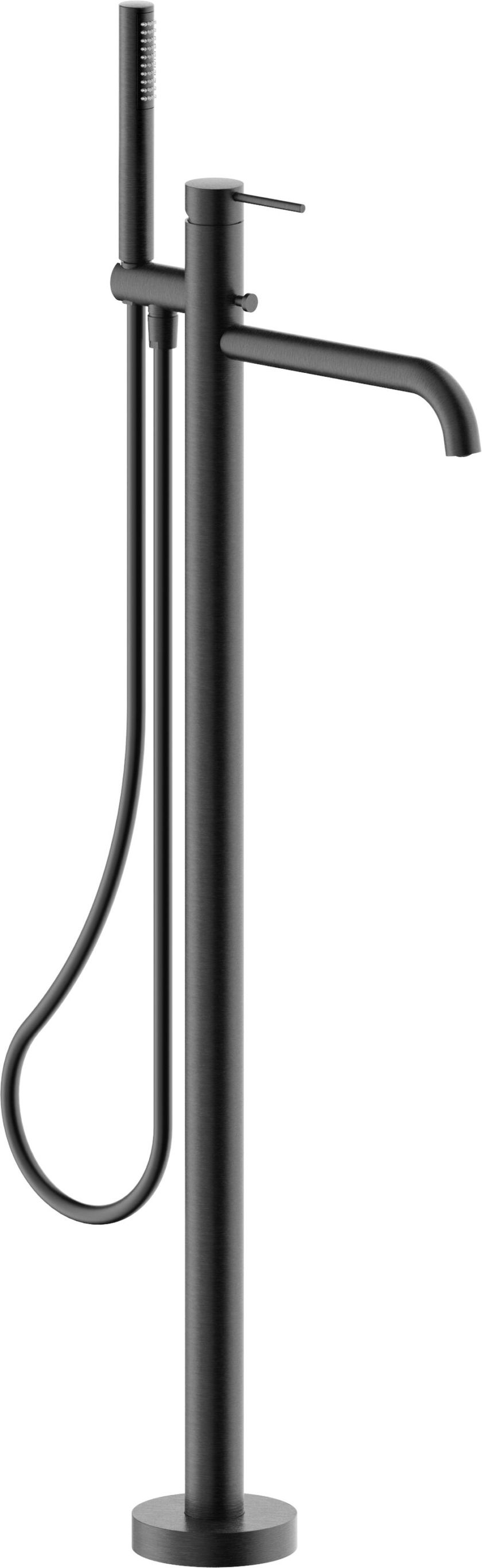 VELIS by Nobili - Miscelatore per vasca da terra monocomando con doccetta - 10