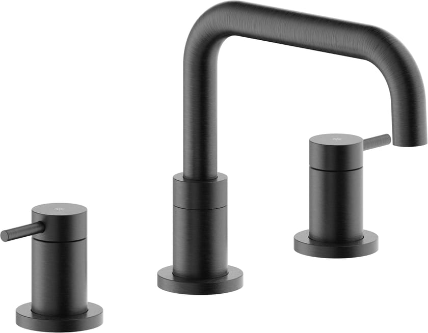 VELIS by Nobili - Rubinetto per lavabo a 3 fori da piano in ottone - 3