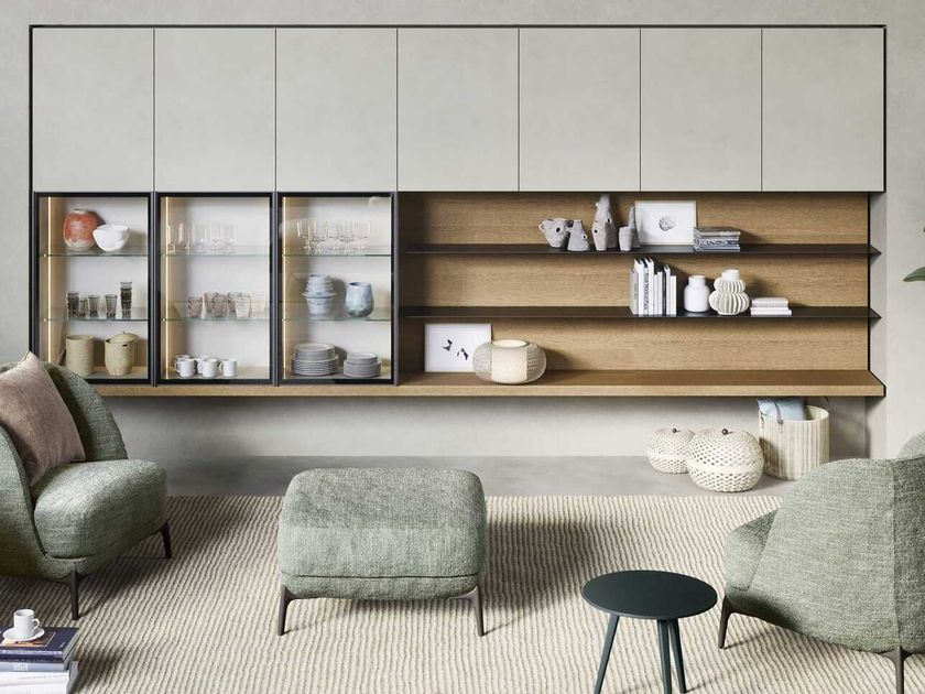 SHELVES AND WALL-MOUNTED TOPS Wall shelf By Novamobili