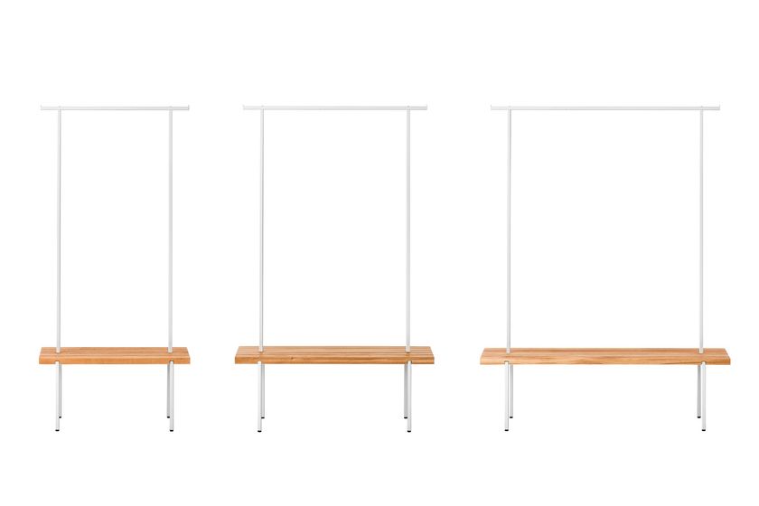 OAK COAT RACK #01 Hallway unit By Weld & co