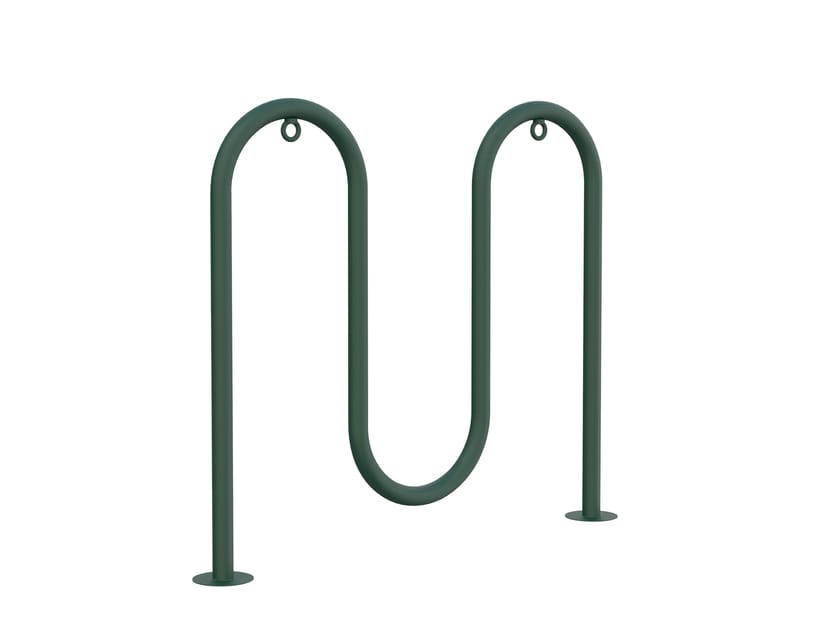 Galvanized steel Bicycle rack OASI By Lazzari