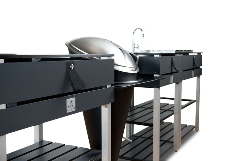 ELEMENTS WHITE & GREY Outdoor kitchen By OCQ