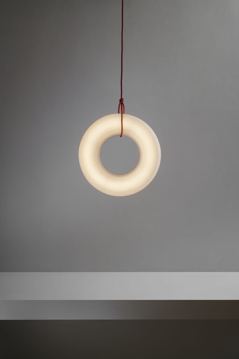 LED direct-indirect light aluminium pendant lamp ODO By Oikoi