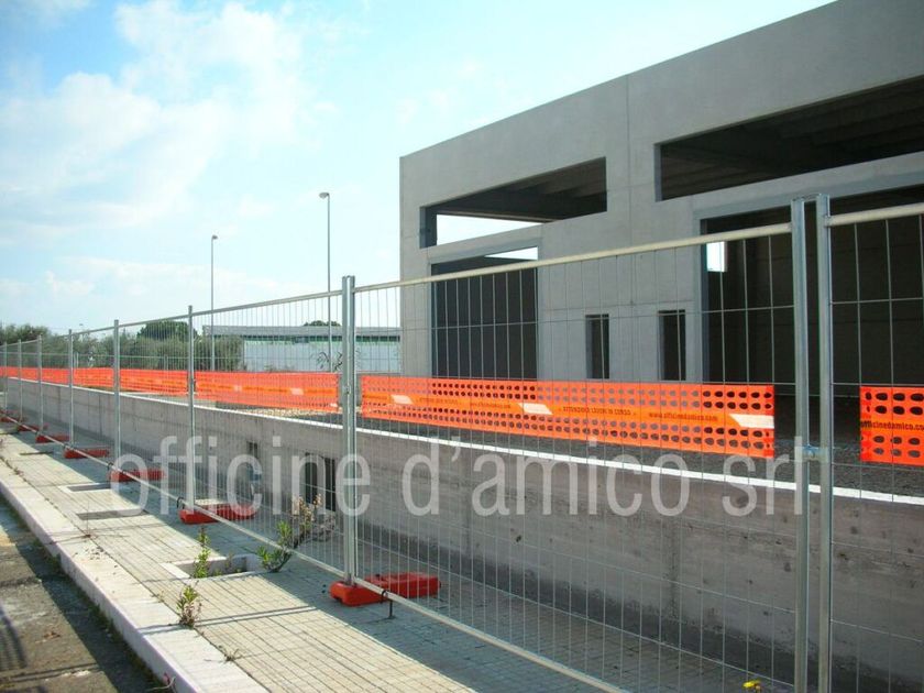 Recinzione temporanea e mobile per il cantiere REMOBIL LOW - OFFICINE D