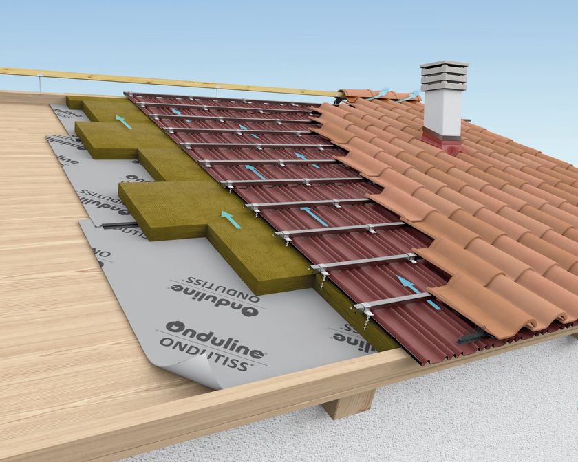 Old Roof Waterproofing & Heat Insulation