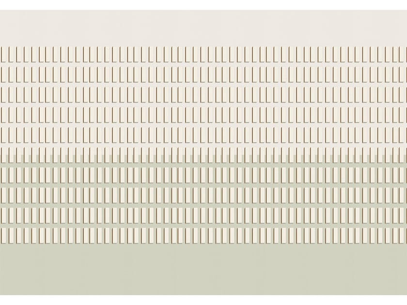 OPUS SECTILE II by Texturae - Carta da parati geometrica panoramica - 2