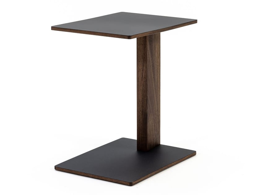 OVERHANG Rectangular coffee table Rectangular PC laminate side table