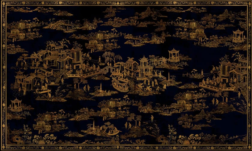 JAPANESE TOILE by Officinarkitettura® - Carta da parati / Rivestimento - 3