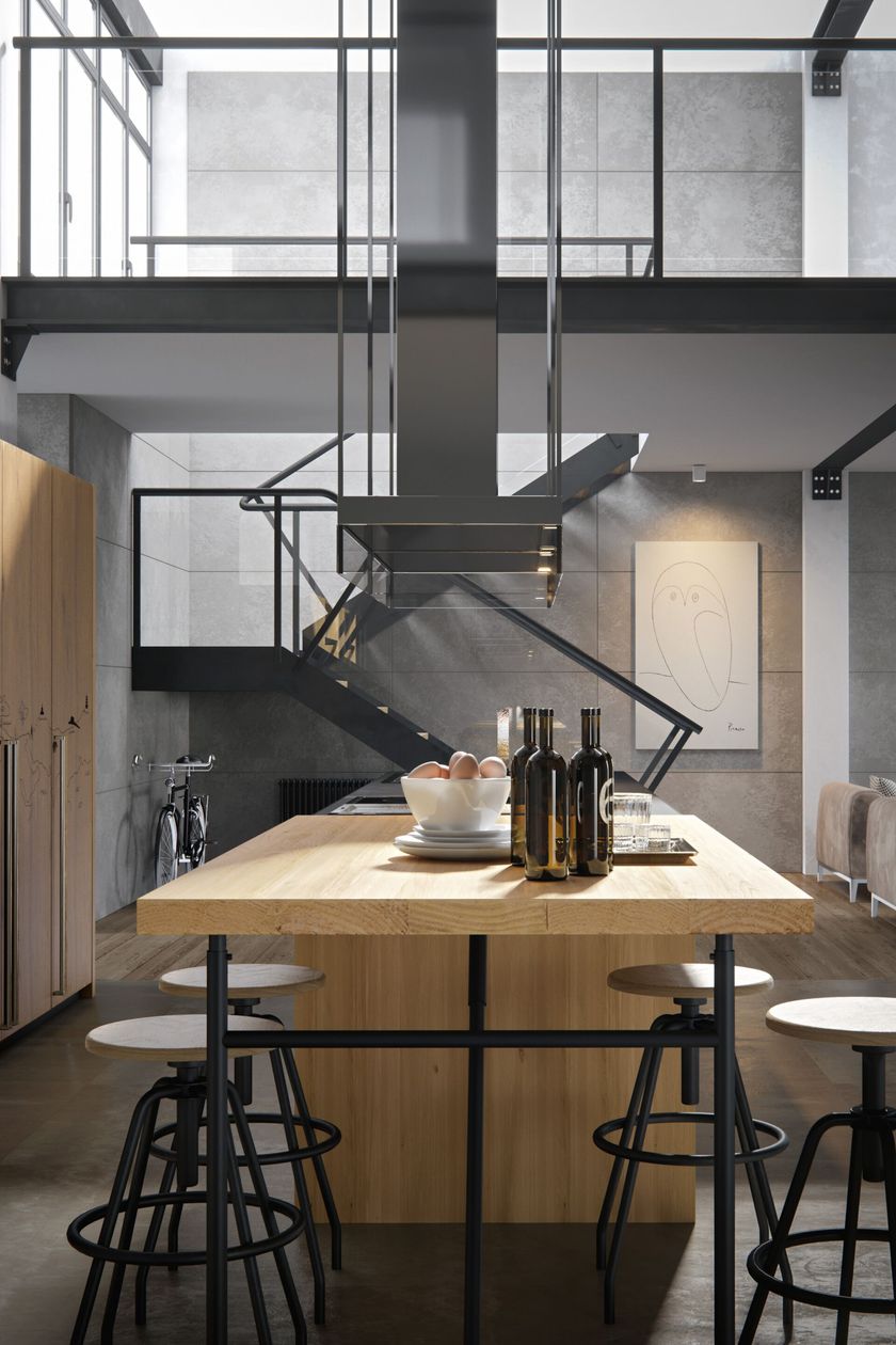 INDUSTRIAL Kitchen By Old LIne