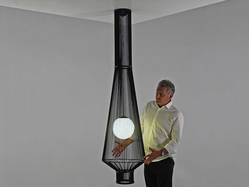 Lampada A Sospensione Lindby Hajo, 100 Cm, A 6 Luci, A Sospensione In Hajo 100 Cm A 6 Luci A Sospensione In Corda 9624751