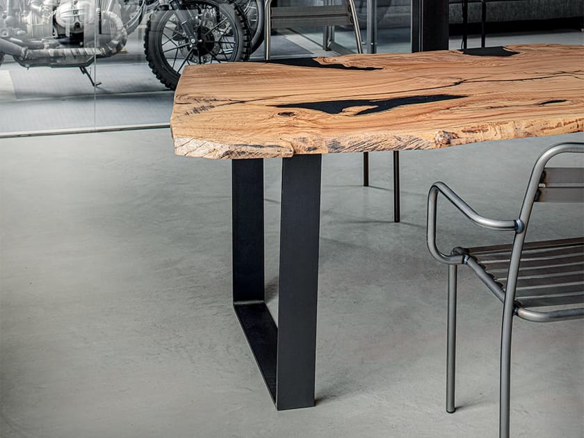 Olive wood table Olive table By Bruno Spreafico design Bruno Spreafico