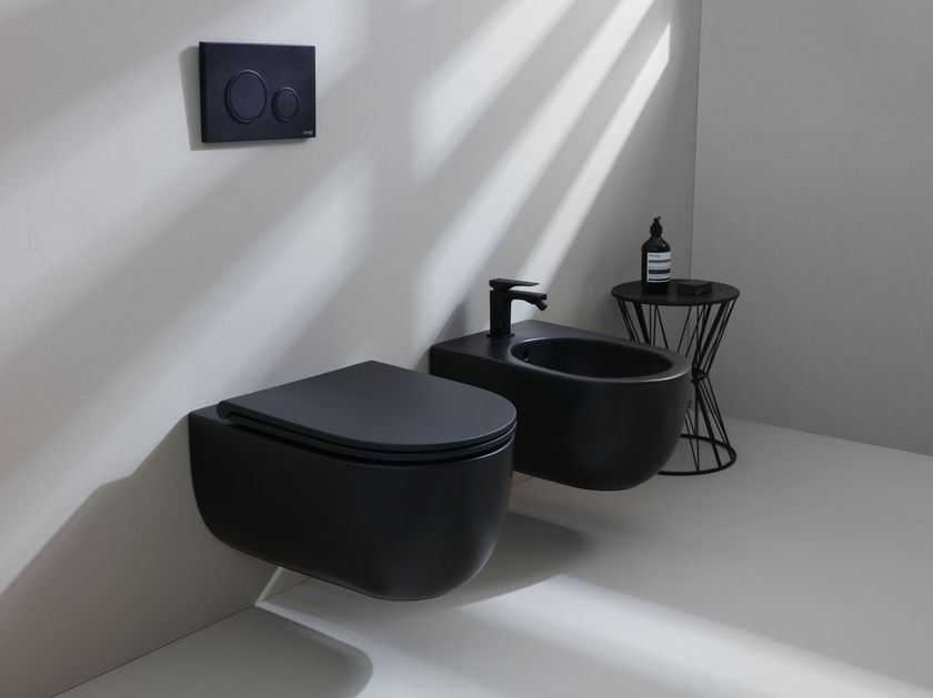 MILADY Wand-WC WC aus Vitreous China By Olympia Ceramica | design ...