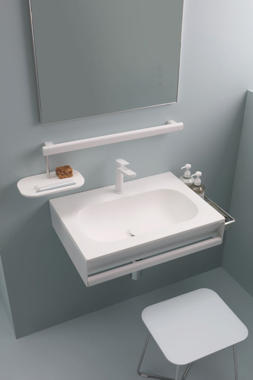Lavabo sospeso rettangolare OMNIA - Olympia Ceramica - Edilportale