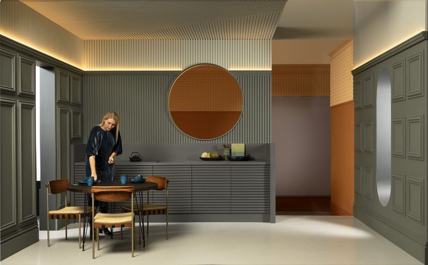 W111 BAR 3D Wall Cladding By Orac