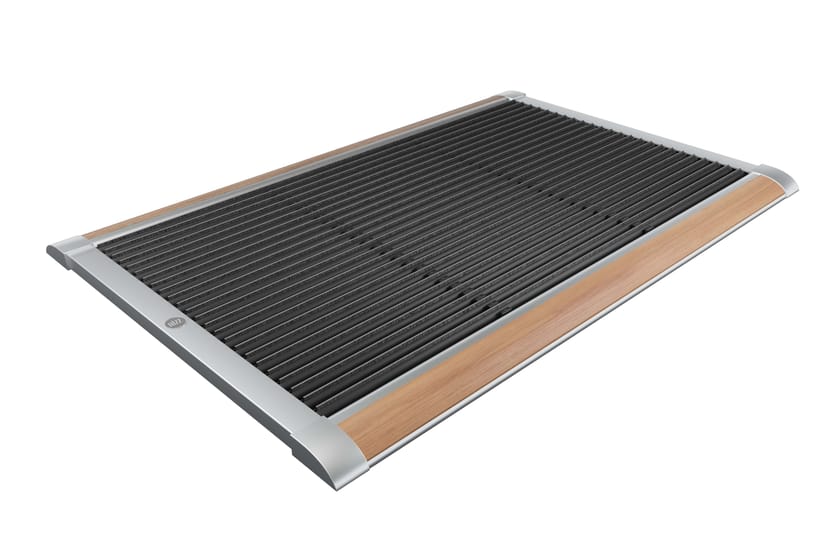 Outdoor aluminum and teak mat 90 Technical mat By RiZZ