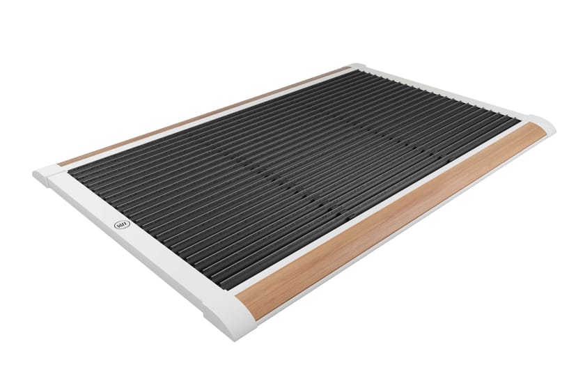 Outdoor aluminum and teak mat 90 Technical mat By RiZZ
