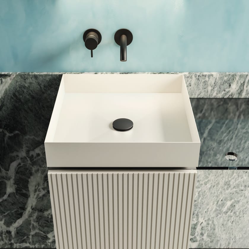 P40 by Moab - Mobile lavabo sospeso con anta - 10