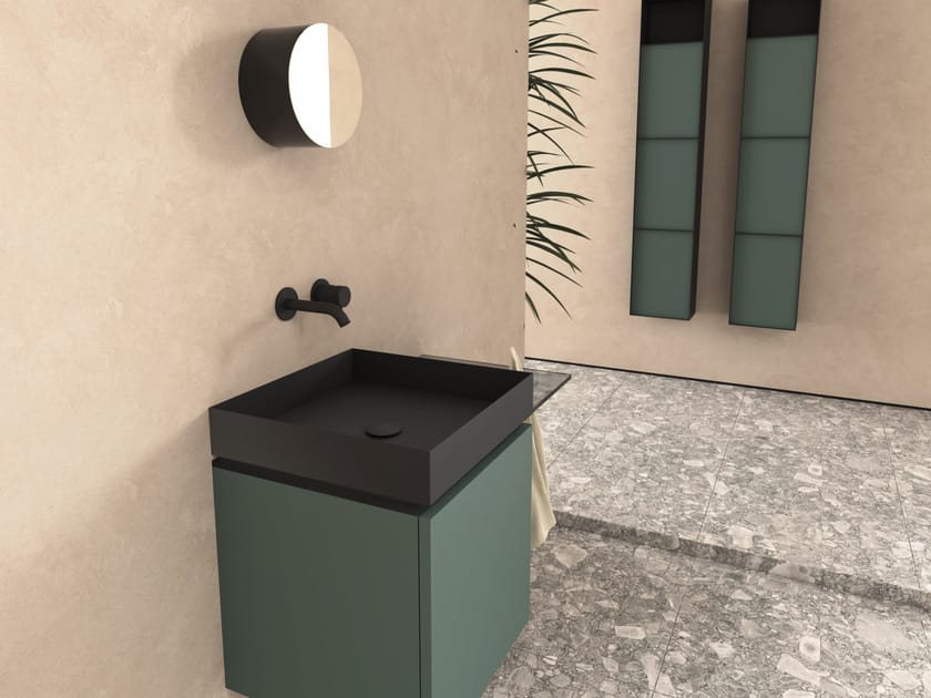 P40 by Moab - Mobile lavabo sospeso con anta - 16