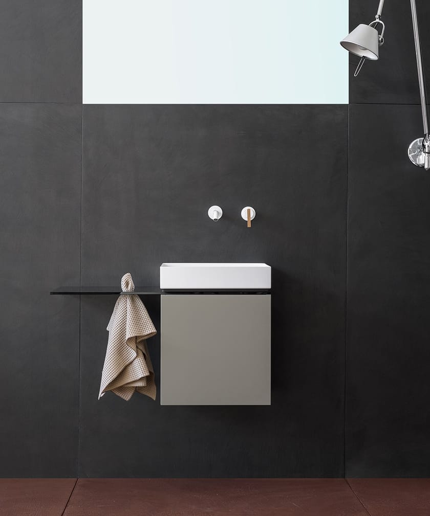 P40 by Moab - Mobile lavabo sospeso con anta - 7