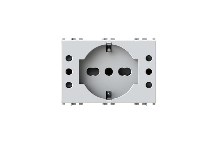 P503 4BP503.V14 by 4 BOX - Presa elettrica a 3 moduli - 2