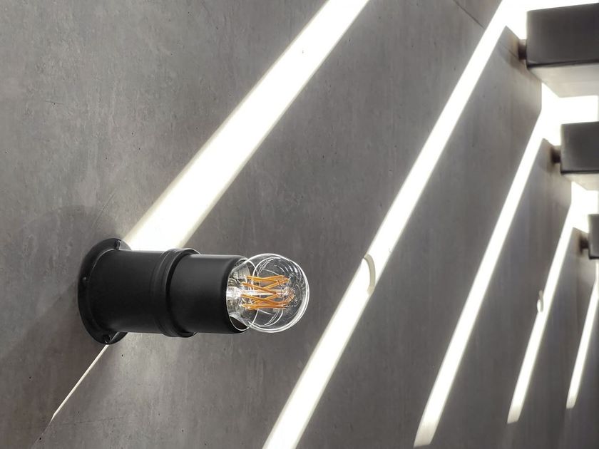 BRIGHT Stella Lampada LED Parete/Soffitto 2 Luci – Nichel, Bordo Illuminato, 320lm 3000K