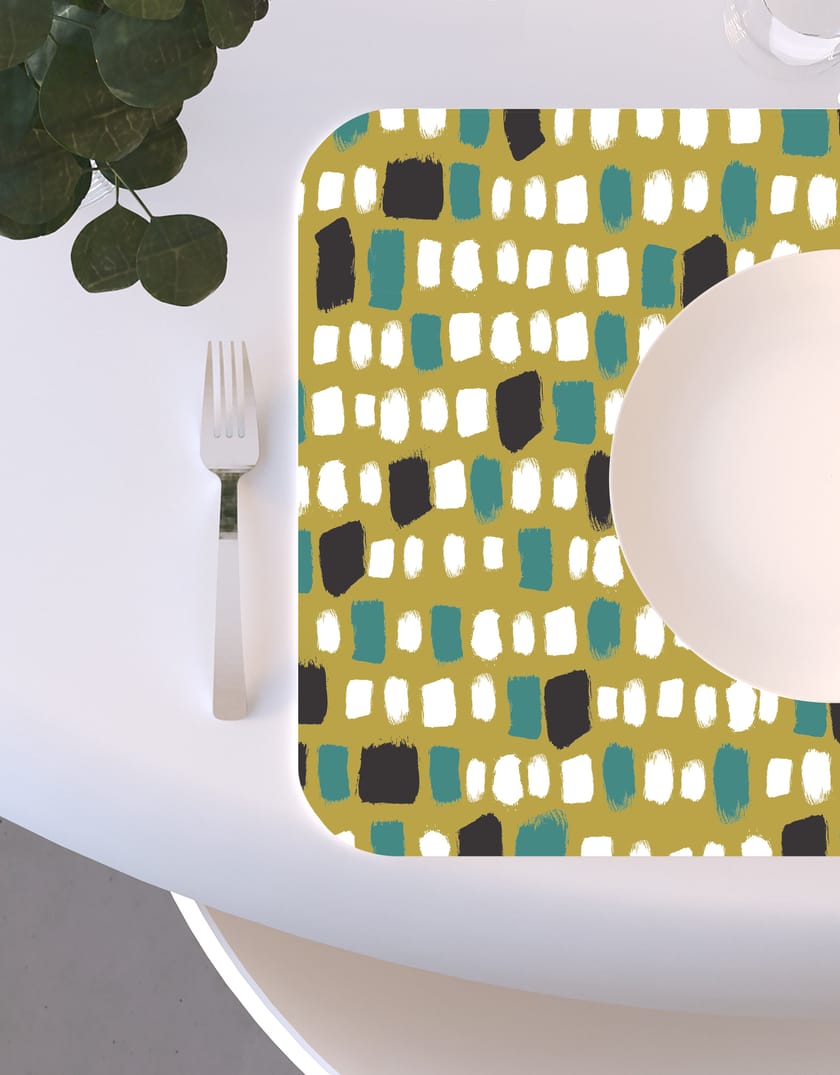 PAINT Placemat MMMat Collection By PPPattern design Paola Arena (Pimp My Mag)