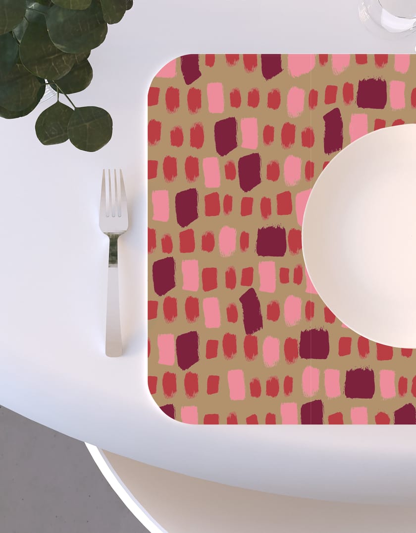 PAINT Placemat MMMat Collection By PPPattern design Paola Arena (Pimp My Mag)