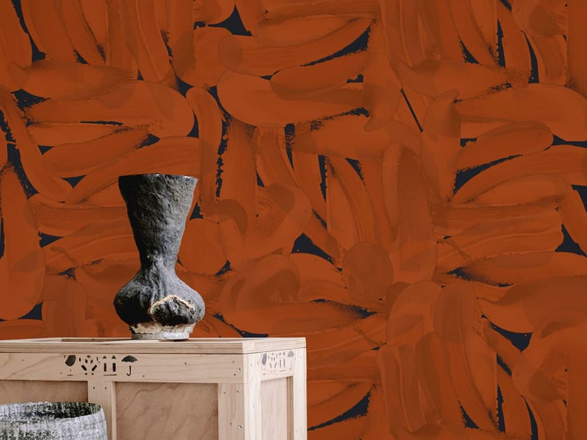 Vinyl wallpaper PAINT Contemporary Wallpaper 2021 Collection By Wall