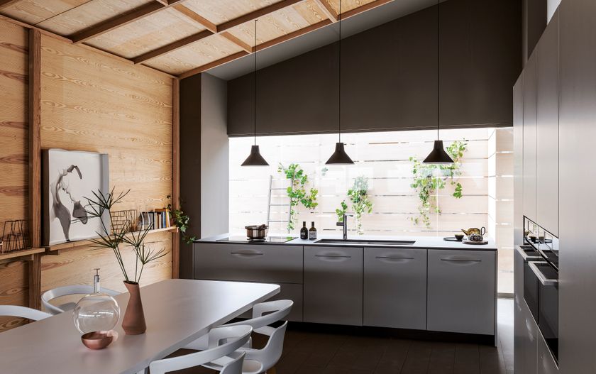 PAMPA | Kitchen with island Pampa Collection By SCHIFFINI design ...