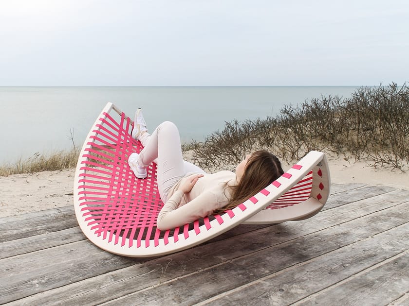 Wooden hammock PANAMA BANANA PINK Panama Banana Collection By Aggy