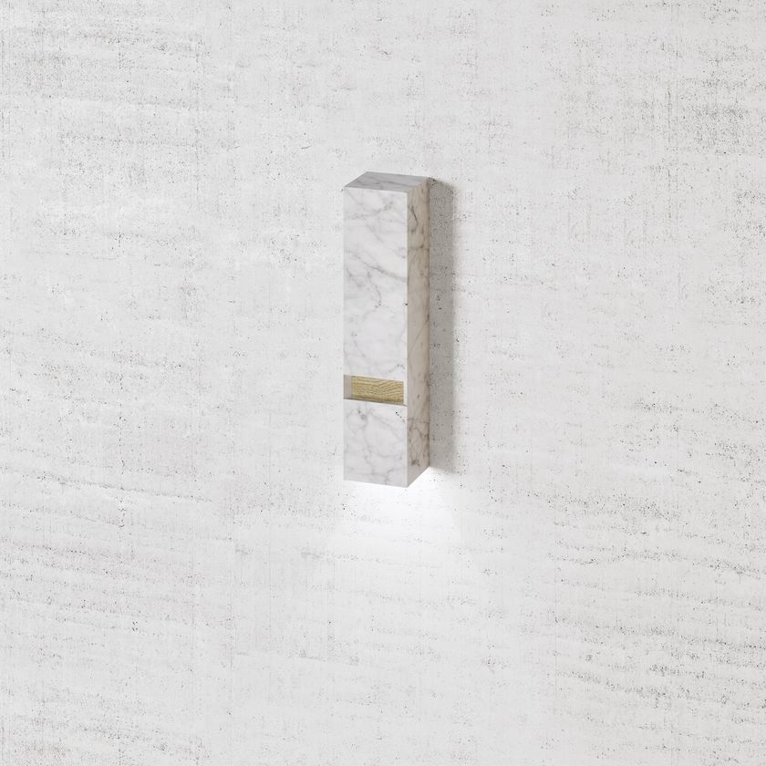LED natural stone wall lamp PARALLEL WL Parallel Collection By Davani